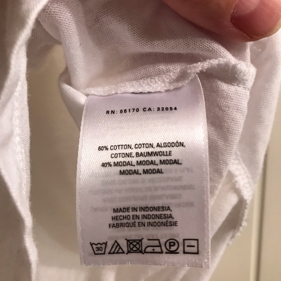 Cute blue shibori tee - Picture 3 of 5